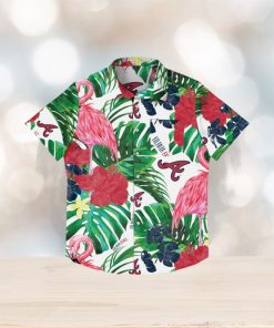 Atlanta Braves Flamingo Hawaiian Shirt