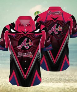 Atlanta Braves MLB Paradise AOP Hawaiian Shirt Men And Women Gift