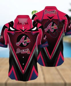 Atlanta Braves MLB Paradise AOP Hawaiian Shirt Men And Women Gift