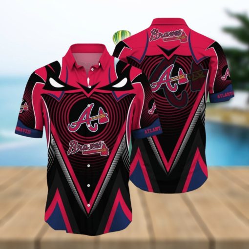 Atlanta Braves MLB Paradise AOP Hawaiian Shirt Men And Women Gift