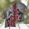 Alabama Crimson Tide Black Floral Hawaiian Shirt