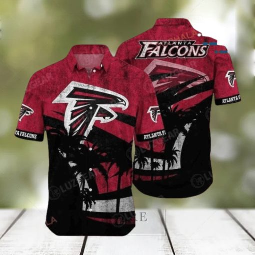 Atlanta Falcons NFL Hawaii Shirt Graphic Tropical Patterns Hot Summer