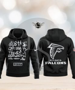 Atlanta Falcons NFL Justice Opportunity Equity Freedom Hoodie 3D
