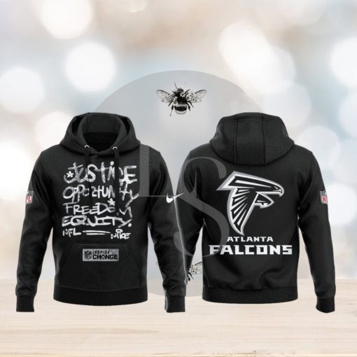 Atlanta Falcons NFL Justice Opportunity Equity Freedom Hoodie 3D