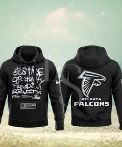 Atlanta Falcons NFL Justice Opportunity Equity Freedom Hoodie 3D