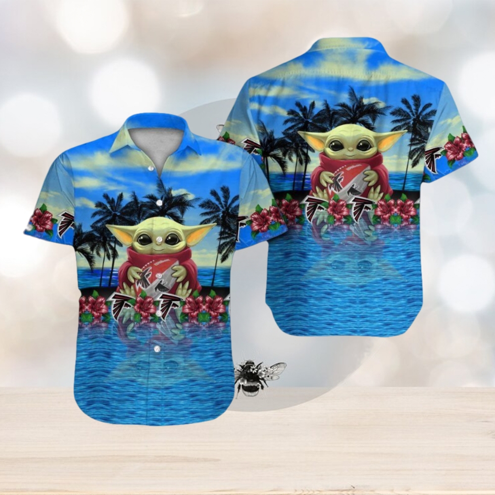 Atlanta Falcons Short Sleeve Hawaiian Shirt Tropical Button Up Atlanta Falcons Short Sleeve Hawaiian Shirt Tropical Button Up