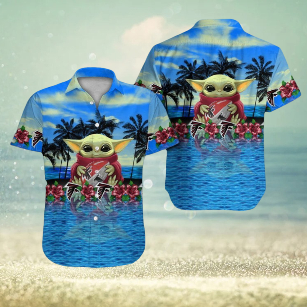 Atlanta Falcons Short Sleeve Hawaiian Shirt Tropical Button Up Atlanta Falcons Short Sleeve Hawaiian Shirt Tropical Button Up