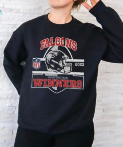 Atlanta Falcons Winners Champions 2023 Super Wild Card NFL Divisional Helmet Logo Shirt