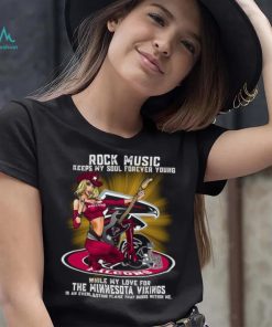 Atlanta Falcons rock music keep my soul forever young shirt
