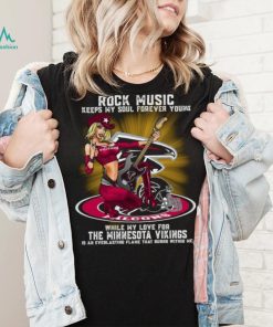 Atlanta Falcons rock music keep my soul forever young shirt