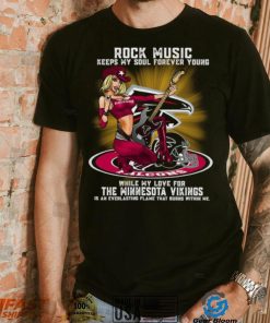 Atlanta Falcons rock music keep my soul forever young shirt