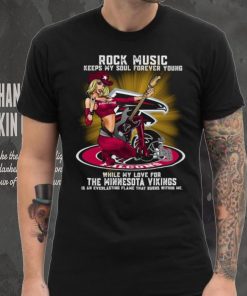 Atlanta Falcons rock music keep my soul forever young shirt