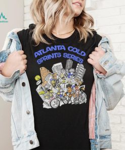 Atlanta gold sprints series caricature shirt