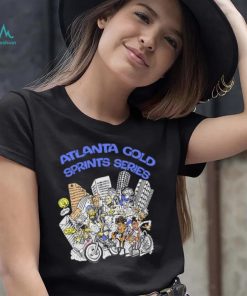 Atlanta gold sprints series caricature shirt