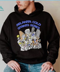 Atlanta gold sprints series caricature shirt