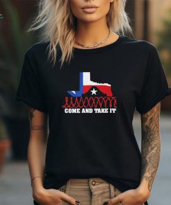 Attorney General Ken Paxton Come And Take It Razor Wire Texas Shirt