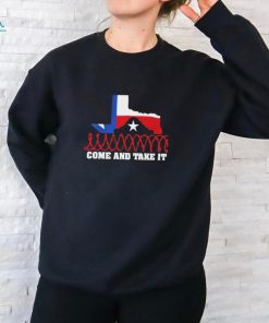 Attorney General Ken Paxton Come And Take It Razor Wire Texas Shirt