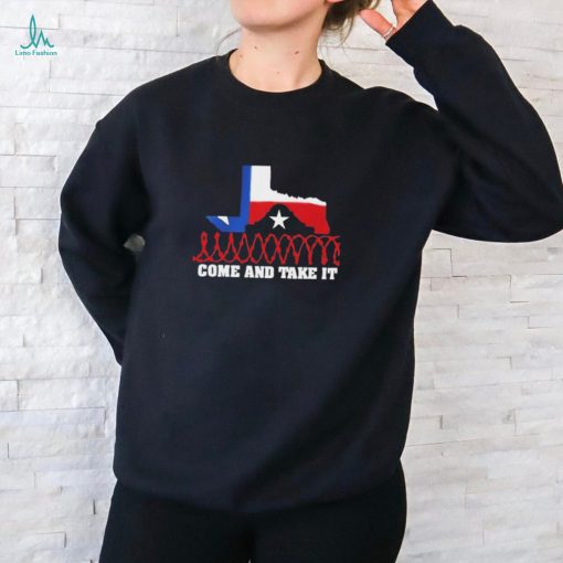 Attorney General Ken Paxton Come And Take It Razor Wire Texas Shirt