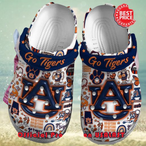 Auburn Tigers Damn Go Tigers Crocs Clog Shoes