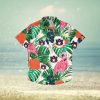 Auburn Tigers Black Floral Hawaiian Shirt