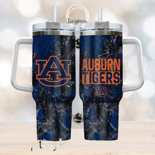 Auburn Tigers Realtree Hunting 40oz Tumbler