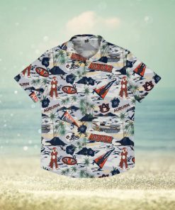 Auburn Tigers Thematic Stadium Print hawaiian Shirt