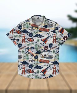 Auburn Tigers Thematic Stadium Print hawaiian Shirt