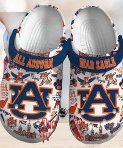 Auburn Tigers War Eagle Crocs Shoes