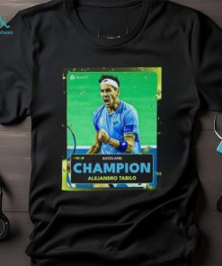 Auckland Champions Is Alejandro Tabilo Defeats Taro Daniel at ASB T shirt