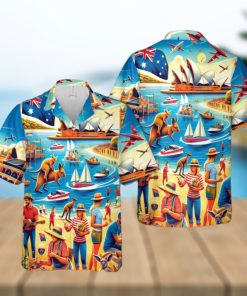 Australia Day Hawaiian Shirt