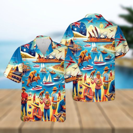 Australia Day Hawaiian Shirt