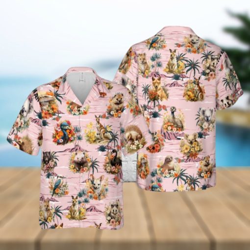 Australian Animal Wildlife Hawaiian Shirt