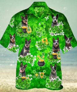 Australian Cattle Happy St.patrick 3D Hawaiian Shirt Animals Lover Gift Beach