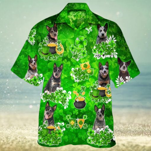 Australian Cattle Happy St.patrick 3D Hawaiian Shirt Animals Lover Gift Beach