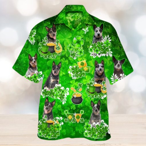 Australian Cattle Happy St.patrick 3D Hawaiian Shirt Animals Lover Gift Beach