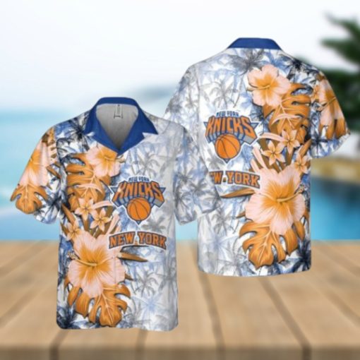 Authentic Hawaiian Shirt New York Knicks Theme