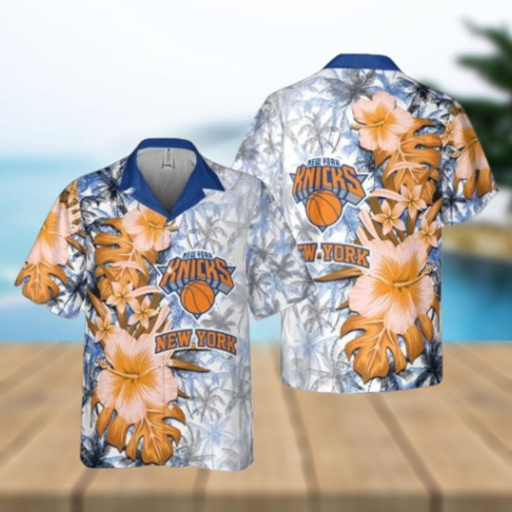 Authentic Hawaiian Shirt New York Knicks Theme Authentic Hawaiian Shirt New York Knicks Theme