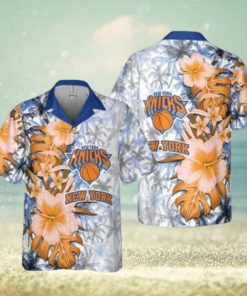 Authentic Hawaiian Shirt New York Knicks Theme