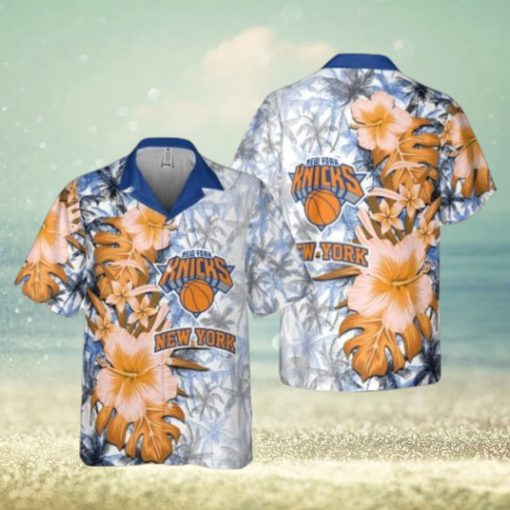 Authentic Hawaiian Shirt New York Knicks Theme