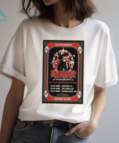 Avatar Live Concert In South American April 26 – 28 and 29 2024 Poster t shirt