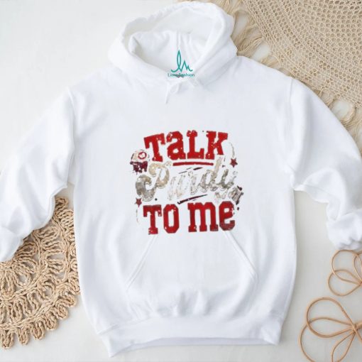 Avid Fans 49ers Helmet Football Talk Purdy To Me shirt