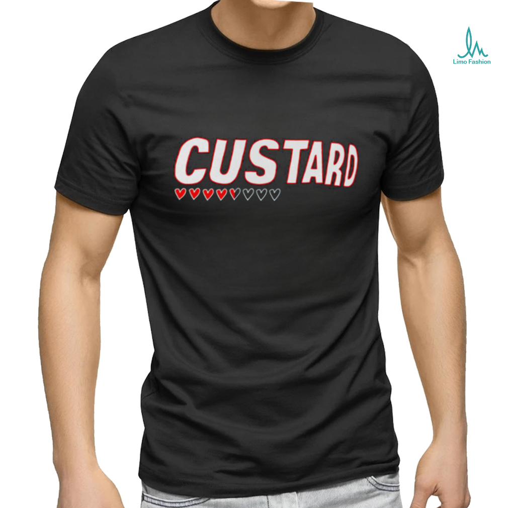 Awesome Custard Hearts T shirt Awesome Custard Hearts T shirt