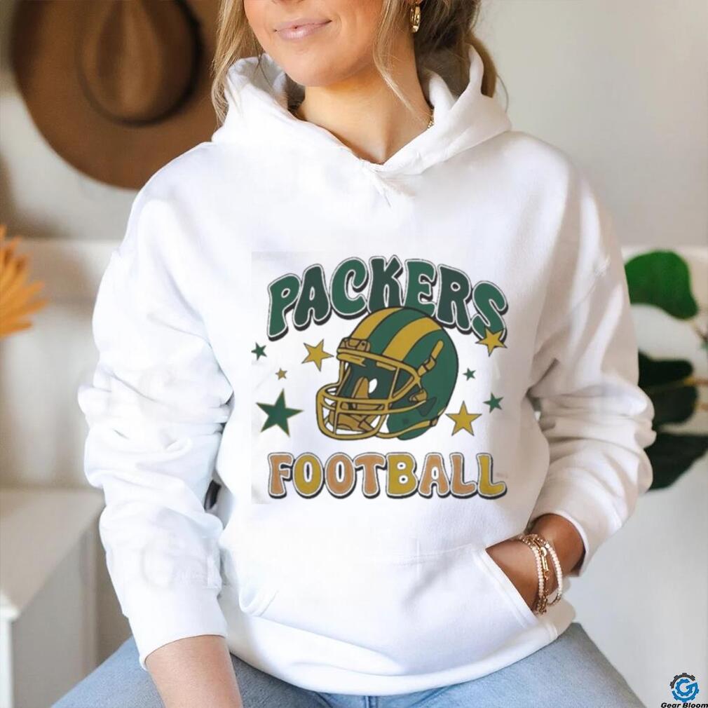 Awesome Green Bay Packers Football Helmet Stars T Shirt Awesome Green Bay Packers Football Helmet Stars T Shirt