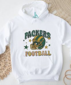 Awesome Green Bay Packers Football Helmet Stars T Shirt