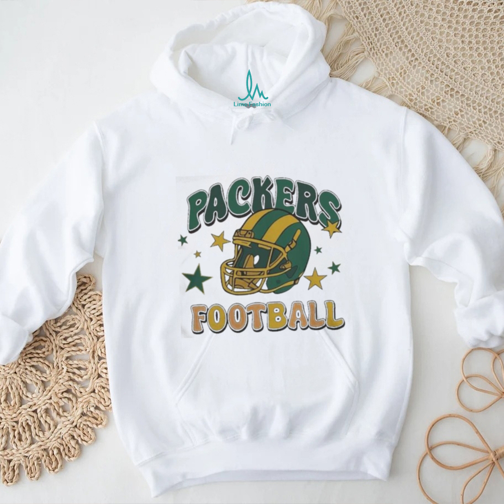 Awesome Green Bay Packers Football Helmet Stars T Shirt Awesome Green Bay Packers Football Helmet Stars T Shirt