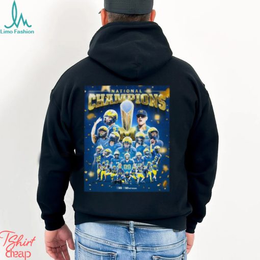 Awesome Michigan Wolverines National Champions shirt