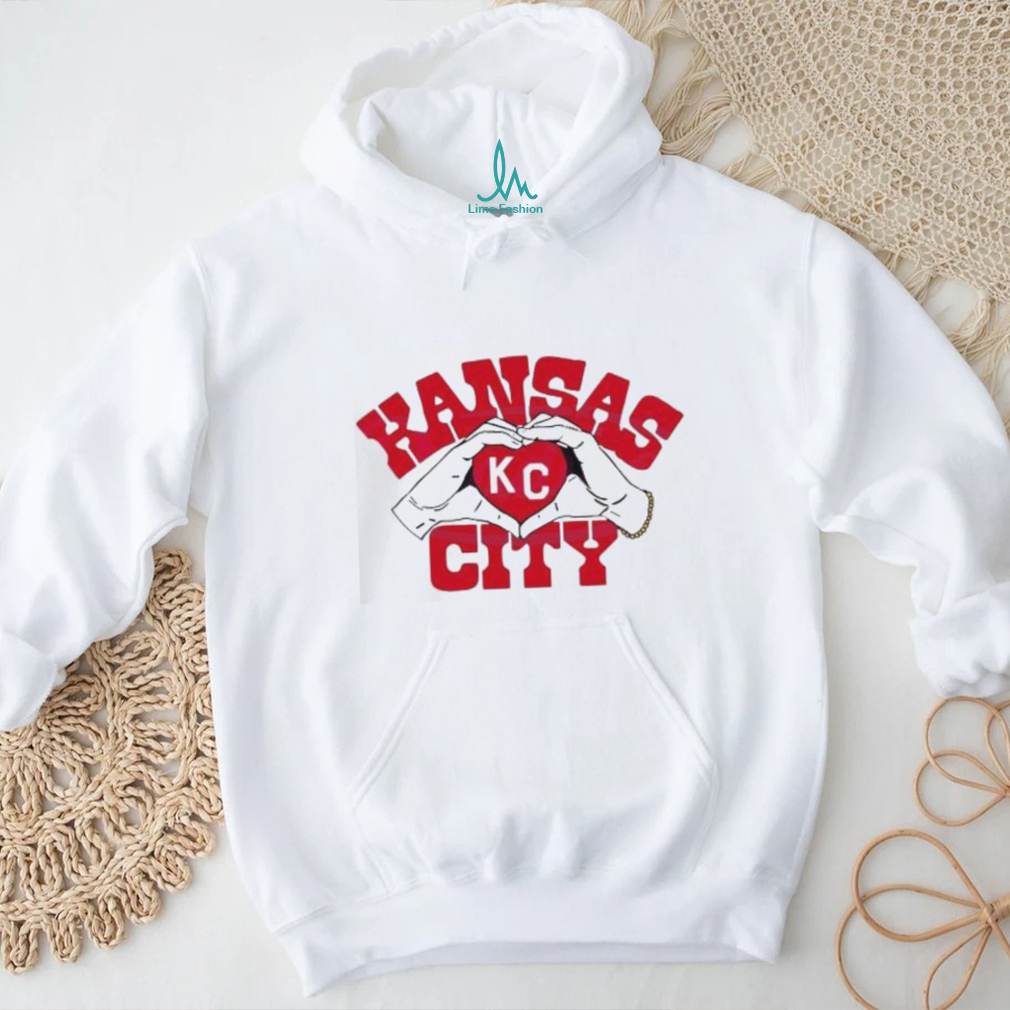 Awesome Official Kansas City Chiefs Heart Hands shirt Awesome Official Kansas City Chiefs Heart Hands shirt