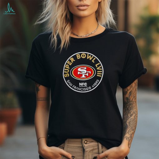 Awesome San Francisco 49ers 2023 NFC Champions Logo shirt