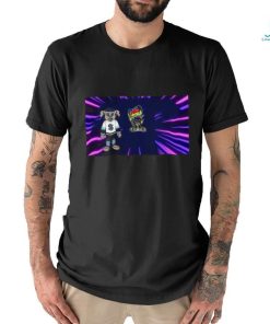Awesome Seattle Kraken VS Columbus Blue Jackets NHL 2024 mascot cartoon hockey shirt