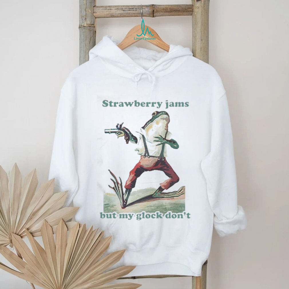 Awesome Strawberry Jams But My Glock Don’t Frog T Shirt Awesome Strawberry Jams But My Glock Don’t Frog T Shirt